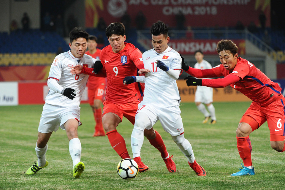 Nhập cuộc tự tin, U23 Việt Nam vẫn thua đáng tiếc trước U23 Hàn Quốc