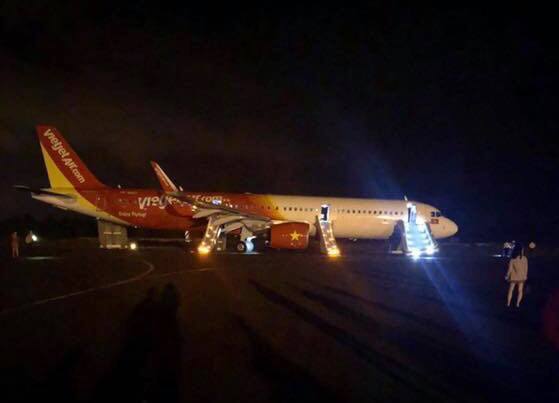 Máy bay Vietjet gặp sự cố tại sân bay Buôn Ma Thuột 