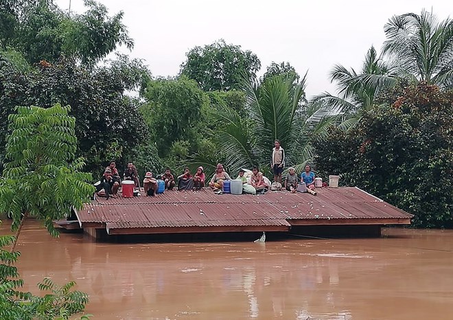 Vỡ đập thủy điện ở Lào: Chưa có thông tin người Việt bị thương vong