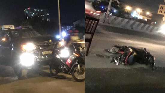 'Ô tô điên' liên tiếp tông xe máy và ba gác, 5 người bị thương nặng