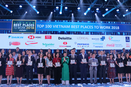 Tăng vượt trội 7 bậc, Techcombank vào Top 10 nơi làm việc tốt nhất Việt Nam