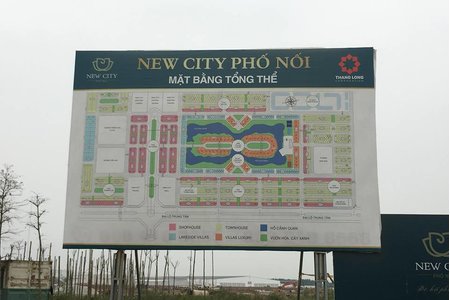 Hưng Yên: Dự án New City Phố Nối phân lô, bán nền trái quy định pháp luật?