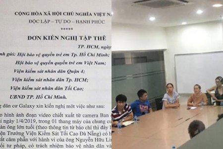 Hội Bảo vệ quyền trẻ em TP.HCM đã nhận đơn tập thể kiến nghị khởi tố ông Nguyễn Hữu Linh