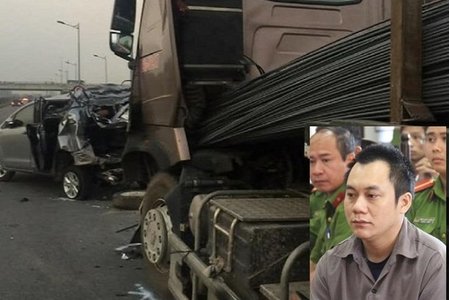Vụ xe Innova lùi trên cao tốc Thái Nguyên: Bị can Lê Ngọc Hoàng đã được phép gặp người thân