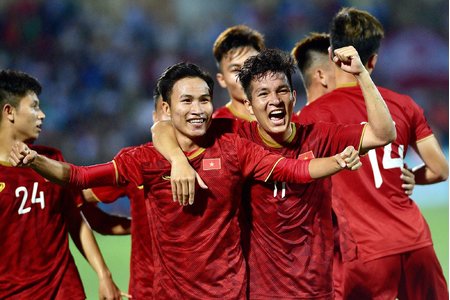 U23 Việt Nam đánh bại Myanmar