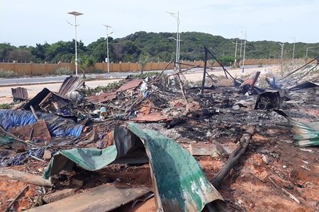 Vụ nổ lớn tại công trường thi công sân golf ở Cam Ranh: Nguyên nhân do chập điện?