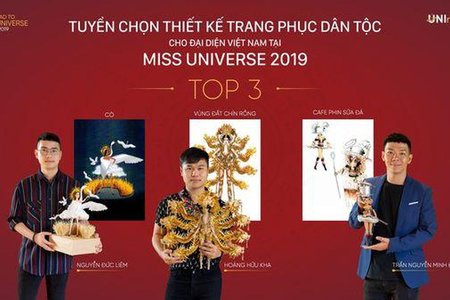 Top 3 National Costume của Hoàng Thùy, mẫu 'bàn thờ' bị loại