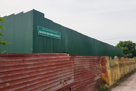 Gia Thụy, Long Biên: Xuất hiện dãy nhà xưởng không phép tại dự án Đảo Sen