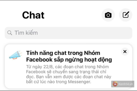 Thực hư chuyện Facebook bỏ Groupchat trên Messenger