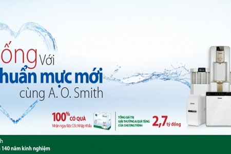 Máy lọc nước A.O.Smith nhập khẩu từ Trung Quốc có tốt như quảng cáo?