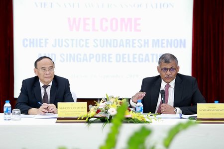Đoàn đại biểu Hiệp hội Luật các nước ASEAN thăm và làm việc với Uỷ ban ALA quốc gia Việt Nam và Hội Luật gia Việt Nam