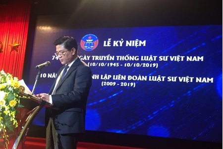 Phó Thủ tướng Trương Hòa Bình dự Lễ Kỷ niệm 74 năm Ngày truyền thống Luật sư Việt Nam