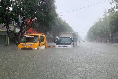 Trung Bộ tiếp tục mưa to, nhiều nơi có thể ngập úng