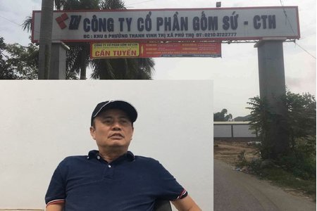 Vụ đổ trộm dầu thải: Triệu tập con gái Chủ tịch Công ty Gốm sứ Thanh Hà