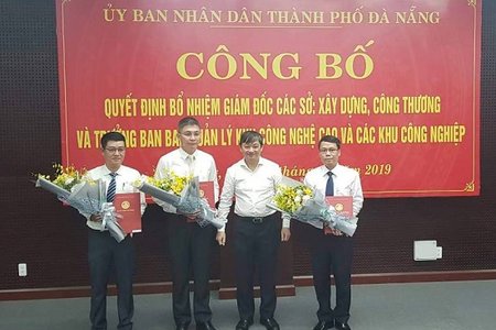 Đà Nẵng: Sở Xây dựng và Sở Công thương có tân giám đốc