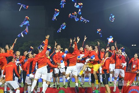 U22 Việt Nam nhận được bao nhiêu tiền thưởng sau khi giành HCV SEA Games?