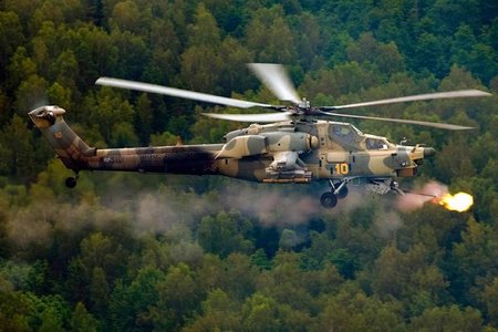 Rơi trực thăng quân sự Mi-28 của Nga, toàn bộ phi hành đoàn thiệt mạng