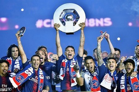 Paris Saint-Germain vô địch Ligue 1