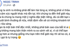 Loạt động thái mới của Ngọc Trinh sau khi bị Ngân 98 nhắc tên