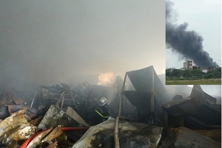 Danh tính 3 người tử vong sau vụ cháy lớn ở Khu công nghiệp Phú Thị