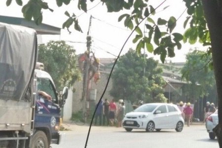 Nghệ An: Sửa chữa đường điện, nam công nhân bị điện giật tử vong