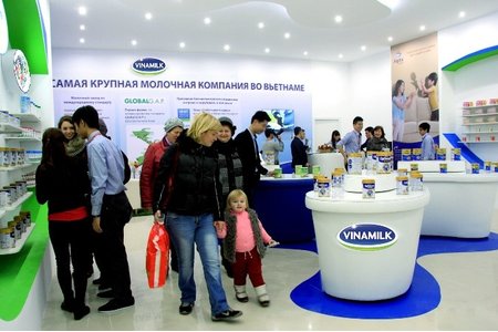 Vinamilk là doanh nghiệp đầu tiên của Việt Nam được cấp phép xuất khẩu sản phẩm sữa vào Nga và các nước Liên minh kinh tế Á Âu