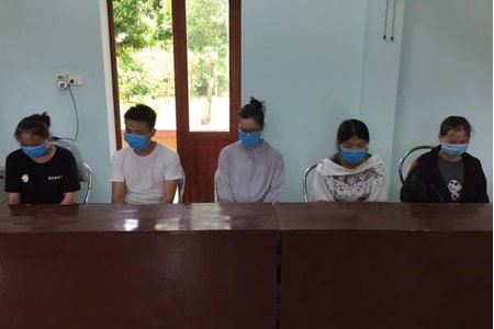 Bắt giữ 5 người Trung Quốc nhập cảnh trái phép vào Việt Nam