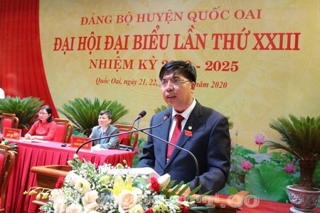 Chủ tịch UBND huyện Quốc Oai không trúng cử Ban chấp hành Đảng bộ huyện