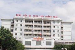 Bệnh viện Quảng Ngãi ngưng tiếp nhận bệnh nhân từ ngày 27/7