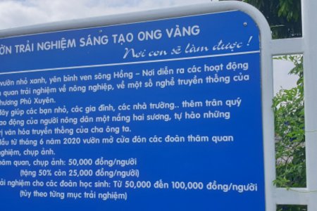 Phú Xuyên (Hà Nội): Tháo dỡ công trình Vườn Ong vàng xây dựng trái phép