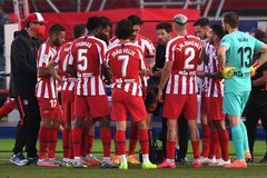 Danh tính 2 cầu thủ Atletico Madrid dương tính với COVID-19