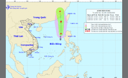 Áp thấp nhiệt đới trên Biển Đông mạnh lên thành bão