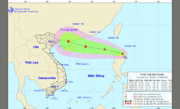Áp thấp nhiệt đới hướng vào Biển Đông