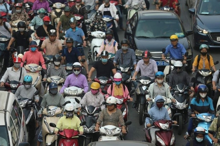 Sở TN&MT Hà Nội đề xuất hỗ trợ đổi xe máy cũ để giảm ô nhiễm không khí