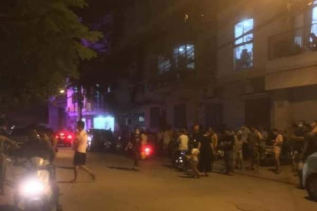 Hà Nội: Chủ thầu xây dựng bị ròng rọc thang máy thắt vào cổ tử vong