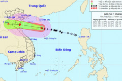 Tin bão khẩn cấp: Bão số 7 tiếp tục mạnh lên, giật cấp 12