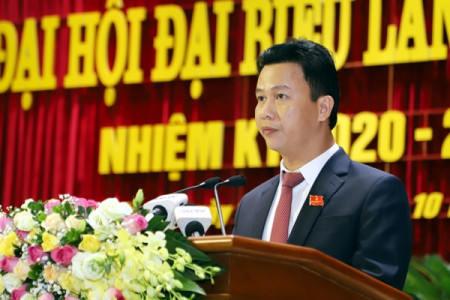 Ông Đặng Quốc Khánh tái đắc cử Bí thư Tỉnh ủy Hà Giang nhiệm kỳ 2020-2025