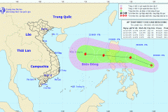 Xuất hiện thêm áp thấp nhiệt đới gần biển Đông, có khả năng mạnh lên thành bão
