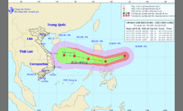 Siêu bão Goni đang tiến vào biển Đông, sức gió giật cấp 17