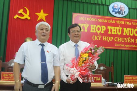 Ông Lê Văn Hẳn được bầu giữ chức Chủ tịch UBND tỉnh Trà Vinh