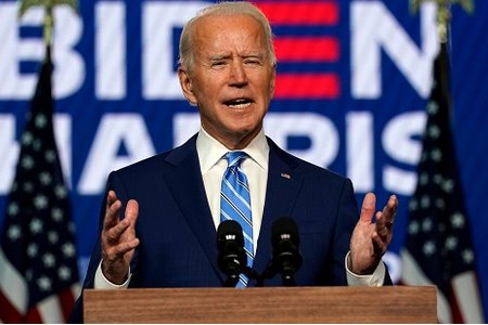 Ông Joe Biden đắc cử tổng thống Mỹ 2020