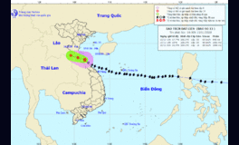 Bão số 13 đã đổ bộ vào khu vực Quảng Bình, Nam Hà Tĩnh