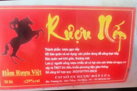 Bộ Công Thương yêu cầu thu hồi ngay sản phẩm Rượu nếp, Hầm Rượu Việt