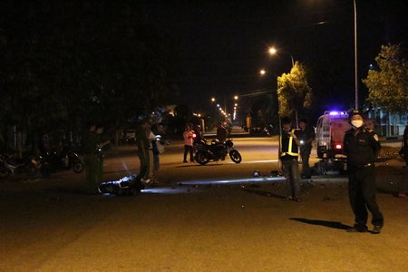 Bình Dương: Va chạm xe máy, 2 người tử vong tại chỗ