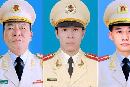 Bộ Công an tổ chức trọng thể lễ tang 3 chiến sĩ hy sinh ở Đồng Tâm