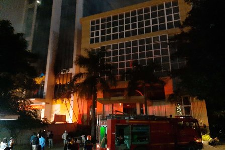 Cháy tòa nhà dầu khí Thanh Hóa, 12 người thương vong