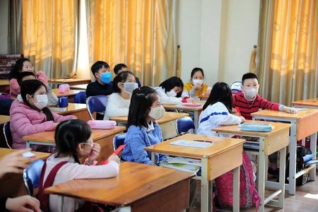 Phòng dịch nCoV, sở GD&ĐT Hà Nội yêu cầu tất cả trường hợp học sinh sốt đều phải nghỉ học