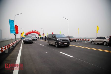 Hà Nội: Chính thức thông xe cầu Thăng Long
