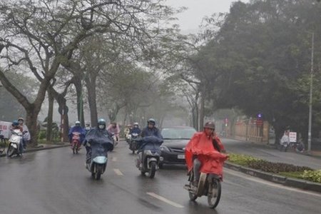 Dự báo thời tiết hôm nay (31/1): Hà Nội mưa rét