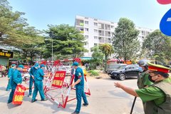 Bình Dương: Thêm 1 ca mắc COVID-19, chung cư Ehome 4 bị phong toả